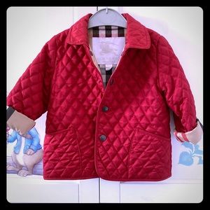 Lightweight Diamond quilted Burberry jacket